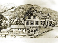 Hotel Angerer-Hof im Jahr 1912